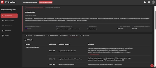 Интерфейс портала PT Fusion Интерфейс портала PT Fusion