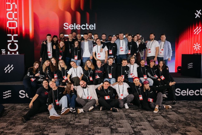 Команда Selectel на Tech Day 2024