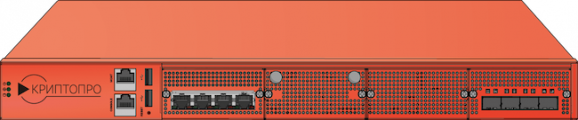 Внешний вид высокопроизводительного ПАК «КриптоПро NGate 3000»